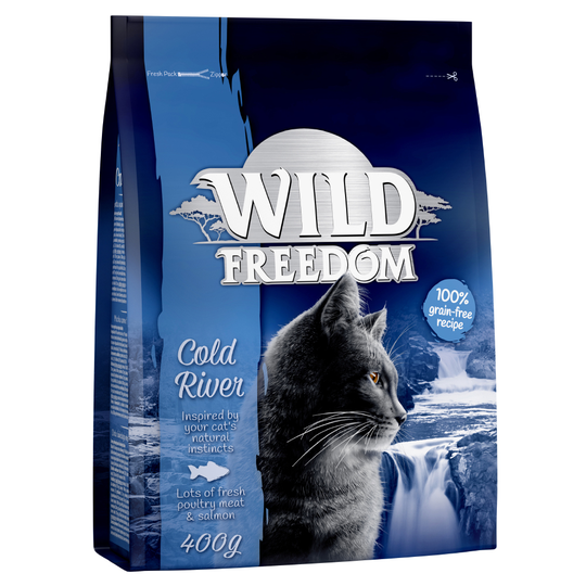 400 g Wild Freedom torrfoder till prova-på-pris! - Adult Cold River - Salmon