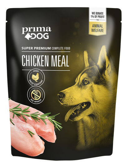 Portionsmåltid med Kycklingsmak - 8 x 600 g