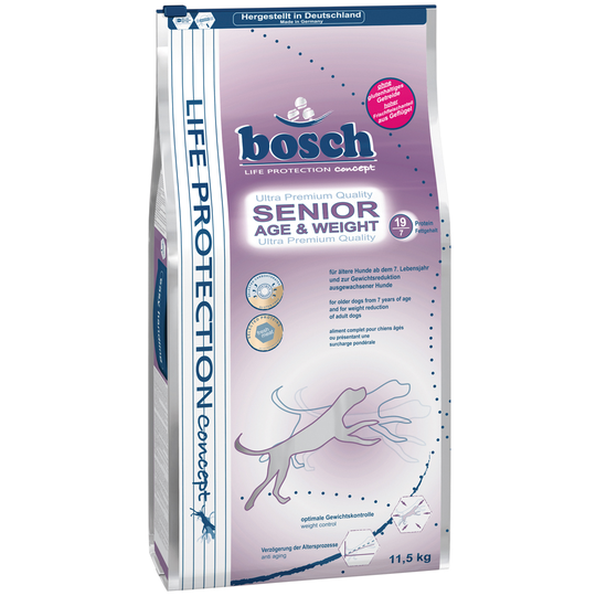 bosch Senior Age & Weight - Ekonomipack: 2 x 11,5 kg