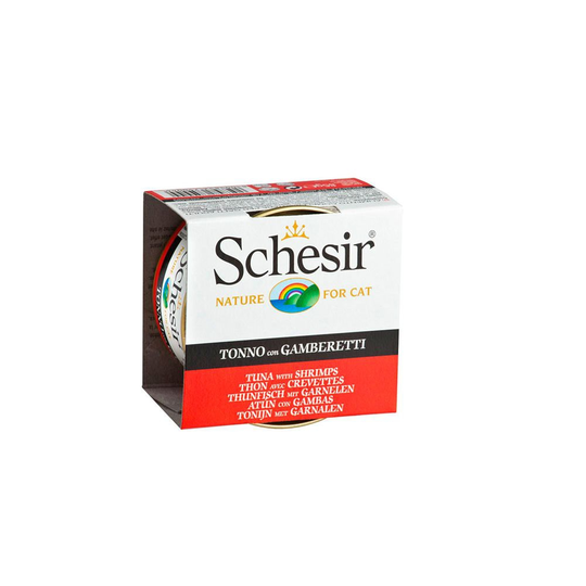 Schesir Adult Tonfisk & Räkor i Gelé 85 g