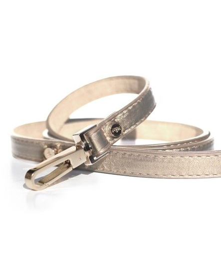 Milk & Pepper - Shine Guld Hundkoppel 120 x 1 cm