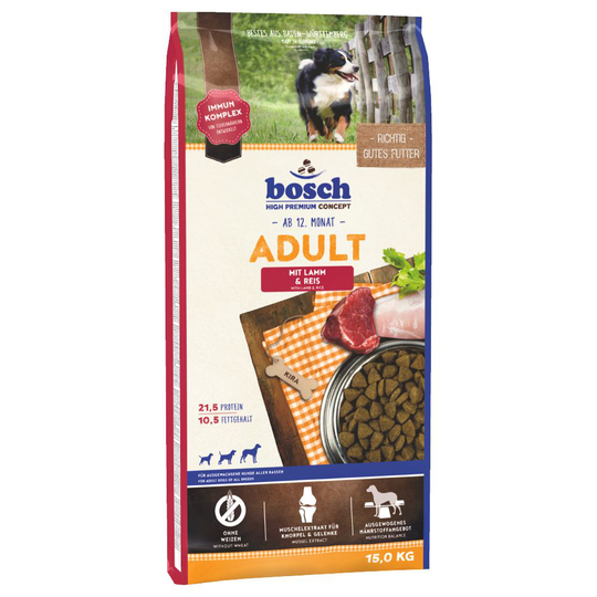 bosch Sensitive Lamm & ris - 15 kg
