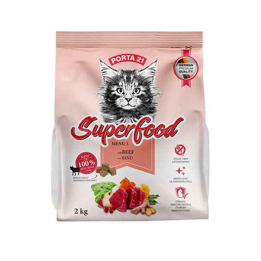 Porta 21 Superfood Menu 3 Nötkött - 2 kg