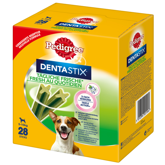 Pedigree Dentastix Daily Oral Care - Dentastix x 56 + Dentastix Fresh x 56 - för små hundar