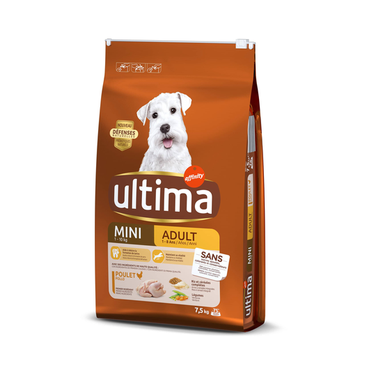 Ultima Mini Adult Chicken - Ekonomipack: 2 x 7,5 kg