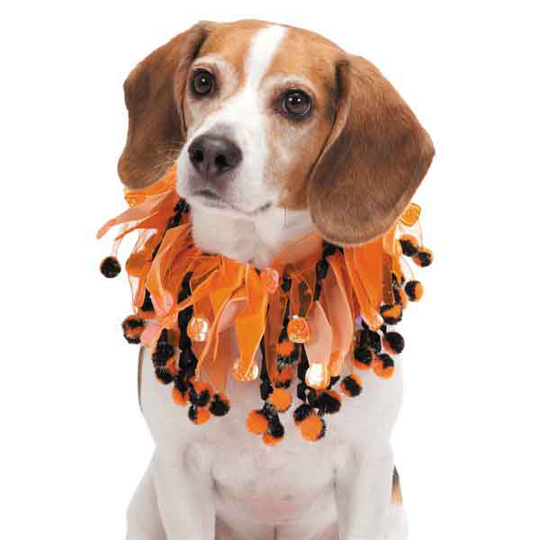 Aria PomPom Halloween scrunchies (S)
