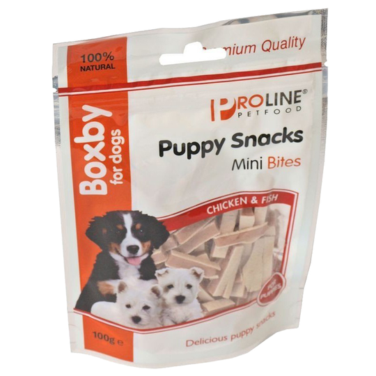 Boxby Puppy Mini Bites - Ekonomipack: 3 x 100 g
