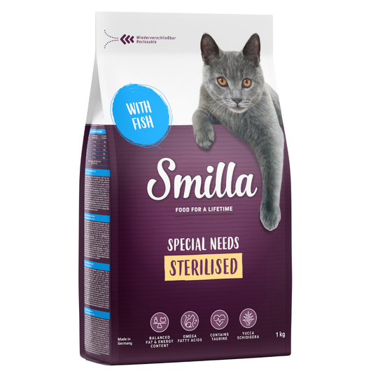 1 kg Smilla torrfoder till kanonpris! - Sterilised Fisk