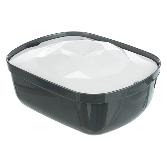 Trixie Polygon vattenfontän av melamin - Vattenfontän 2,5 l