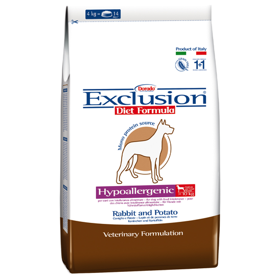 Exclusion Diet Hypoallergenic Rabbit & Potato Ekonomipack: 2 x 12 kg