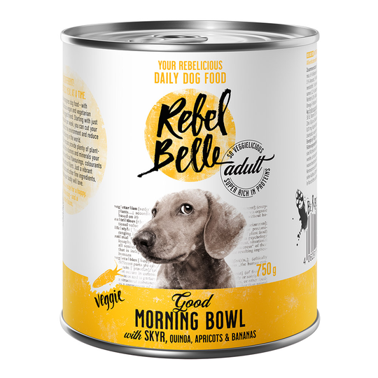 Ekonomipack: Rebel Belle 12 x 750 g - Good Morning Bowl - vegetariskt