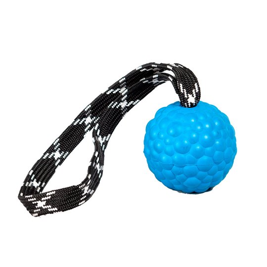 RADDOG Boll med Ögla- mjukt gummi 7cm