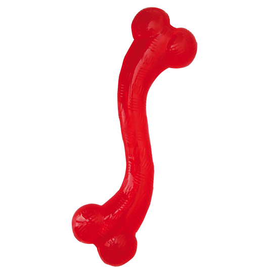 Mighty Mutts™ Tough Dog Toys Rubber S-Bone - L 32 x B 9 x H 4,5 cm