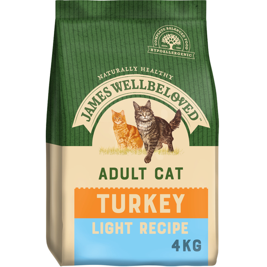 James Wellbeloved Adult Light Turkey & Rice - Ekonomipack: 2 x 4 kg