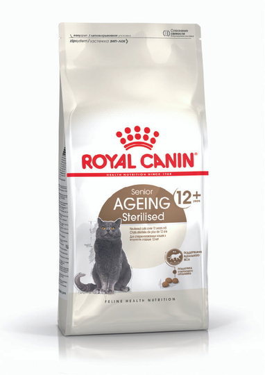 Sterilised Ageing 12+ Torrfoder för katt - 2 kg