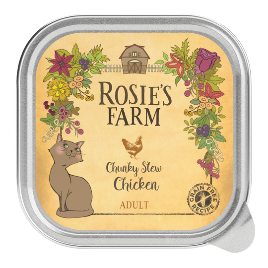 Rosie's Farm Adult 16 x 100 g - Blandpack (4 sorter)