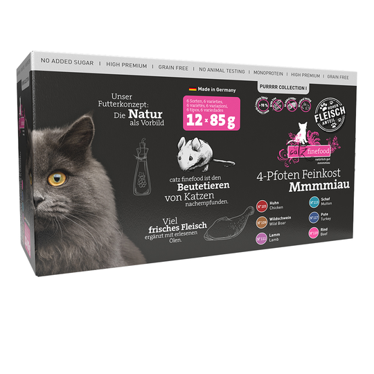 Ekonomipack: catz finefood Purrrr Pouch 24 x 85 g - Purrr Collection I