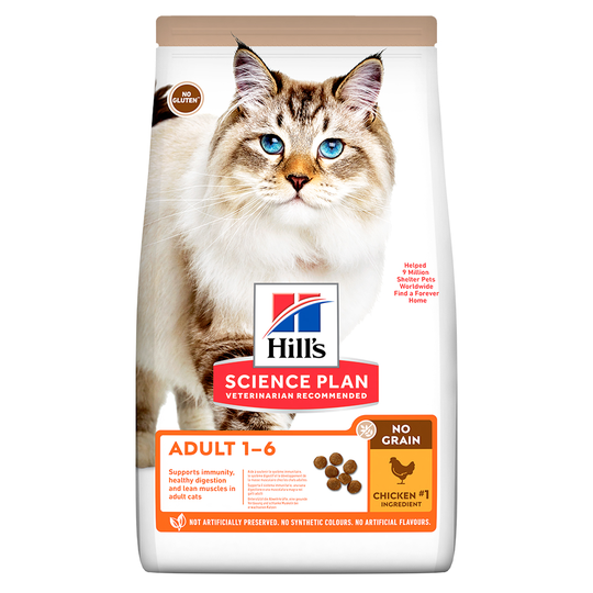Hill's Science Plan Adult 1-6 No Grain Chicken - 2 x 1,5 kg