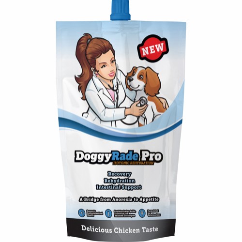 DoggyRade Pro- Isotonic Rehydration- Elektrolytlösning 500ml