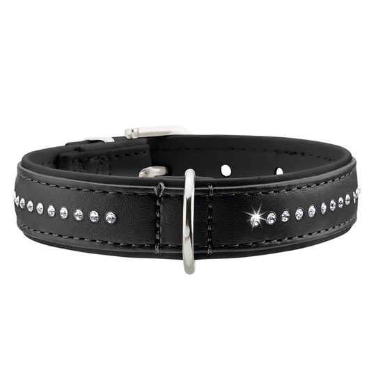 HUNTER Modern Art Luxus svart - Stl. 42: 32-38 cm halsomfång, B 16 mm