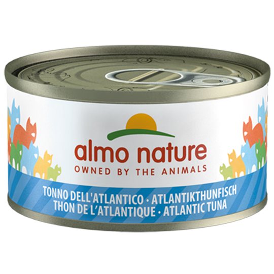 20 + 4 på köpet! 24 x 70 g Almo Nature - Tonfisk från Atlanten