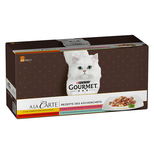 Megapack Purina GOURMET A la Carte 60 x 85 g - Chef de Cuisine