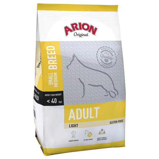 Arion Original Adult Small & Medium Breed Light - Ekonomipack: 2 x 12 kg