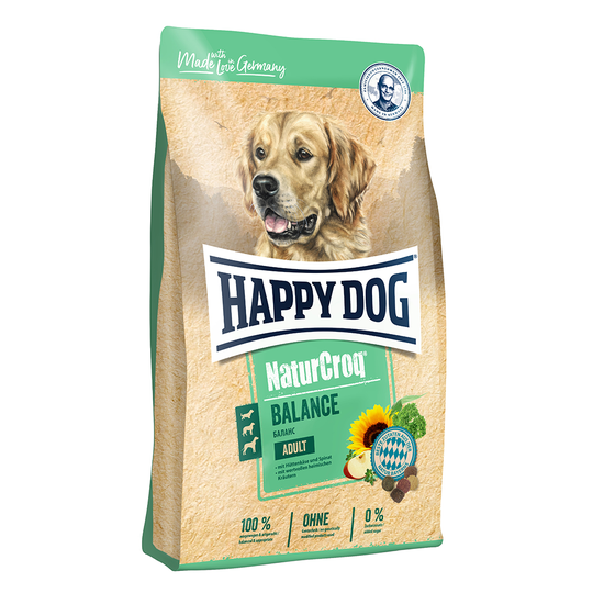 Ekonomipack: 2 stora påsar Happy Dog NaturCroq Balance (2 x 15 kg)
