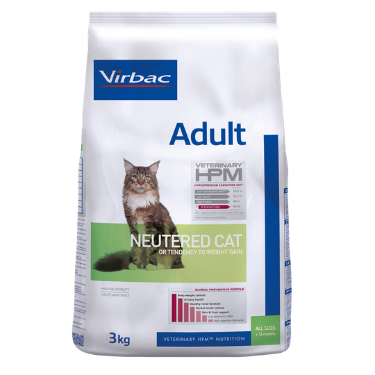 Adult Neutered Cat - 3 kg