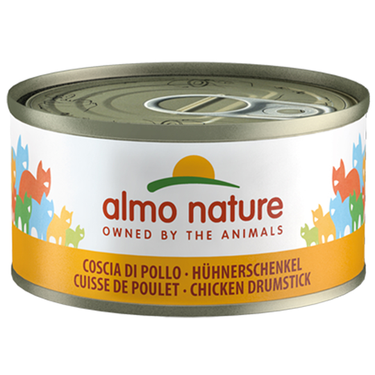 20 + 4 på köpet! 24 x 70 g Almo Nature - Kycklinglår