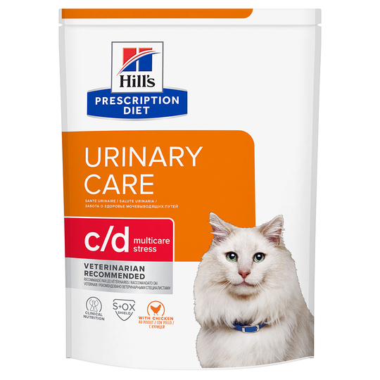 Hill's Prescription Diet c/d Multicare Stress Urinary Care Chicken - Ekonomipack: 2 x 3 kg