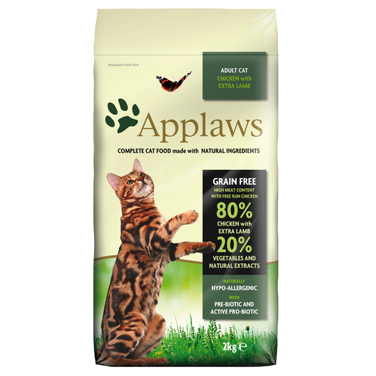 Applaws Adult Chicken & Lamb - spannmålsfritt - 2 kg