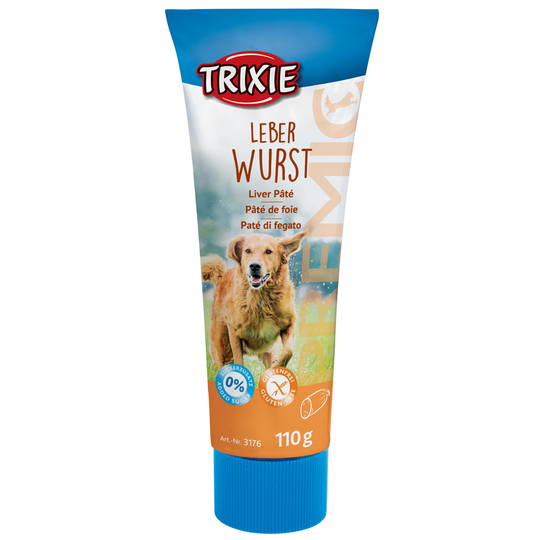 Trixie Snack-Snake av TPR - Passande godis: Trixie Premio leverpastej (110 g)