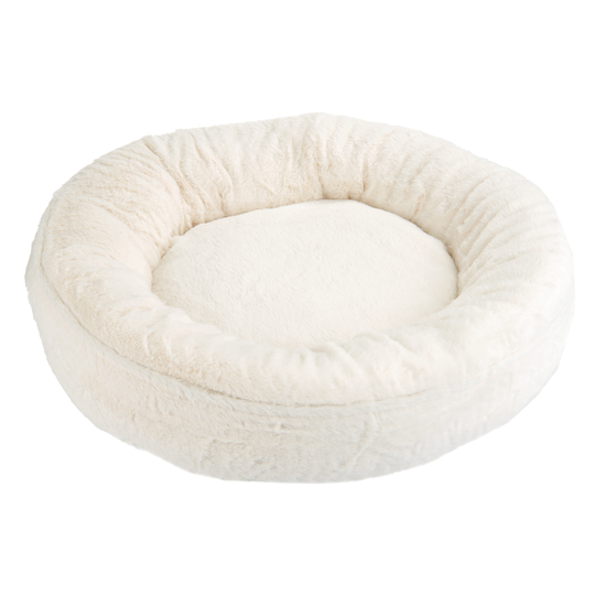Angora kattbädd/ hundbädd - Ø 55 x H 16 cm