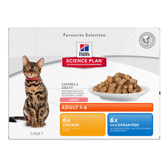 Hill's Science Plan Adult 24 x 85 g Poultry Selection