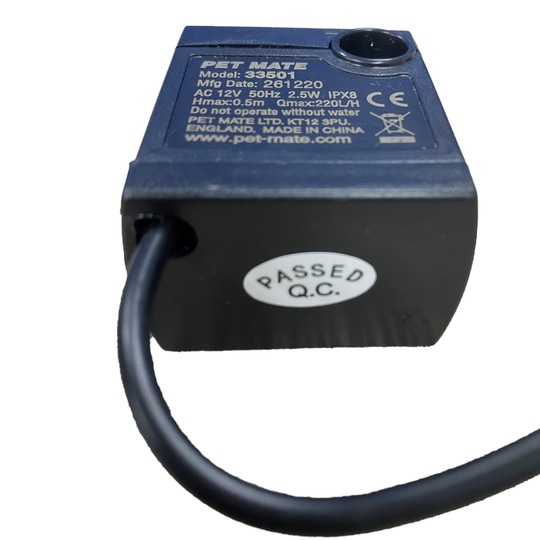 Dog Mate dricksfontän, 6 liter - Ersättningspump