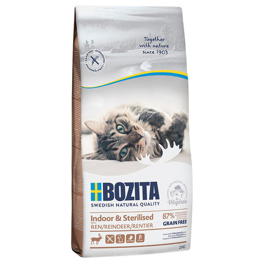 Bozita Grainfree Indoor & Sterilised Ren - 2 kg