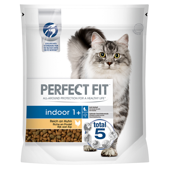 Ekonomipack: Perfect Fit 5 x 1,4 kg - Indoor 1+ Kyckling