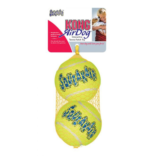 KONG AirDog Squeaker Tennisbollar (S)
