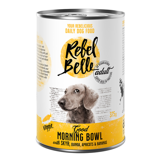 Rebel Belle Adult Good Morning Bowl - vegetariskt - 6 x 375 g