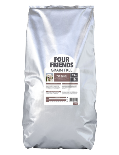 Grain Free Venison Hundfoder - 17 kg