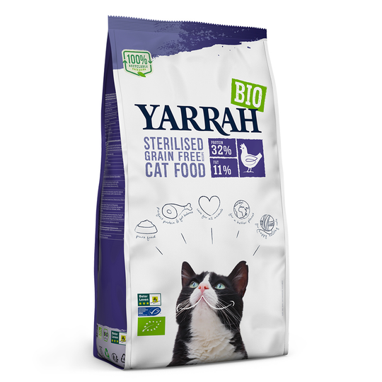 20 % rabatt på Yarrah Organic torrfoder! - Organic Sterilised