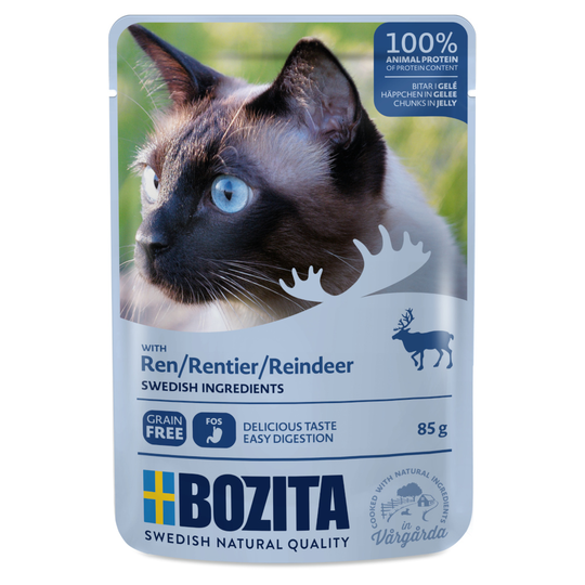 Ekonomipack: Bozita bitar i gelé Pouch 24 x 85 g - Ren