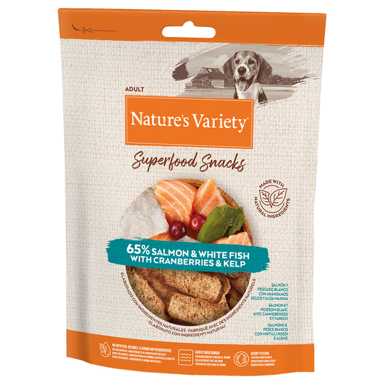 Nature's Variety Superfood Snacks - Lax (2 x 85 g)