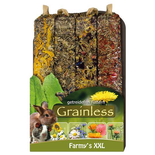 JR Farm Farmy's Grainless XXL - Ekonomipack: 2 x 4-pack (2 x 450 g)