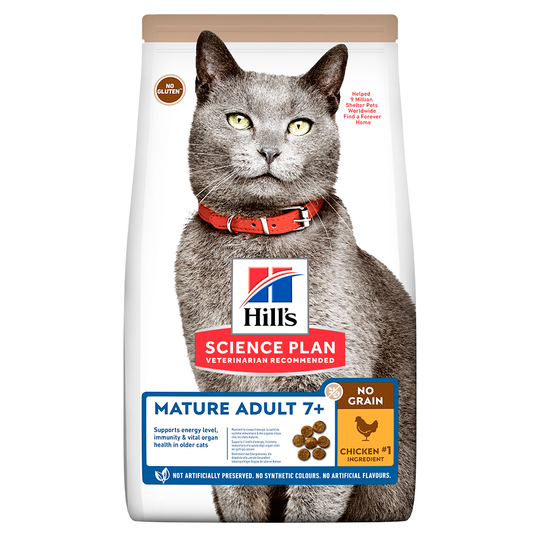 Hill's Science Plan Mature Adult 7+ No Grain Chicken - 2 x 1,5 kg