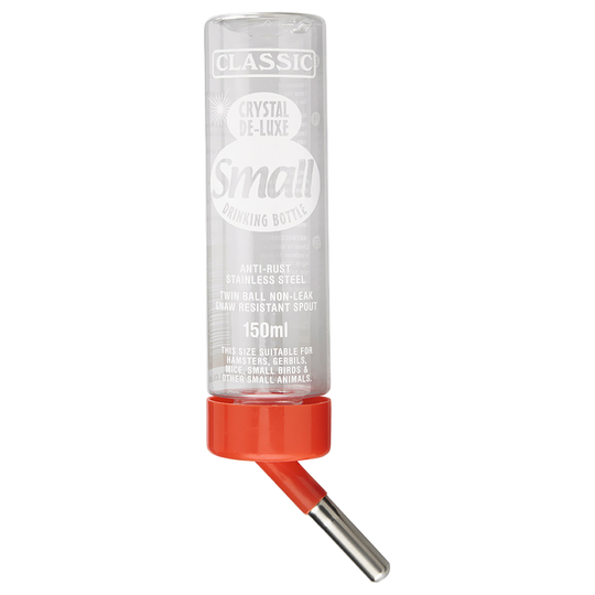 Classic De-Luxe vattenflaska för smådjur och fåglar - 150 ml, small