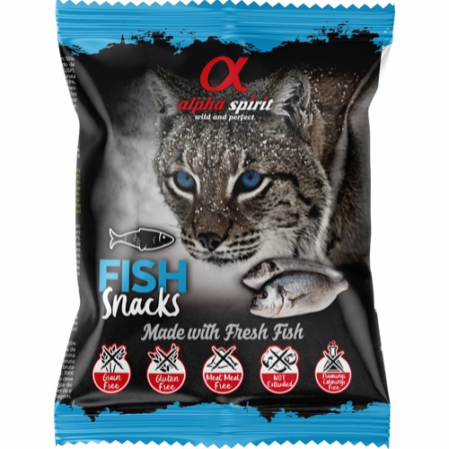 Alphaspirit CAT Fisk Snacks 50g