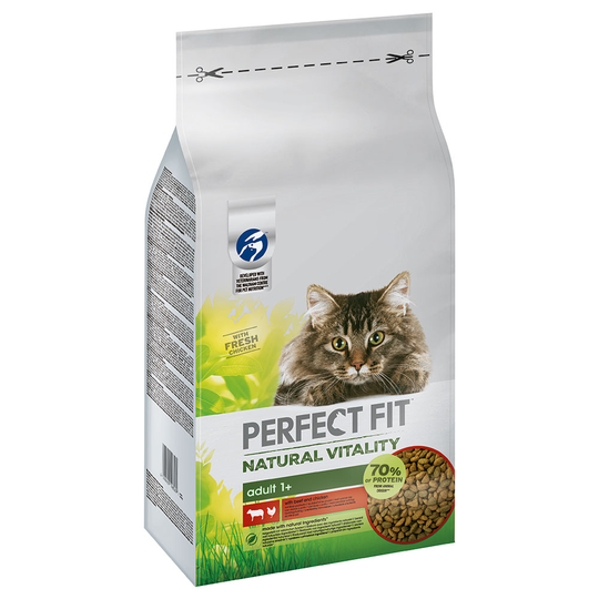 Perfect Fit Natural Vitality Adult 1+ Nötkött & kyckling - 6 kg