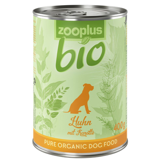 Ekonomipack: zooplus Bio 24 x 400 g - Blandpack I